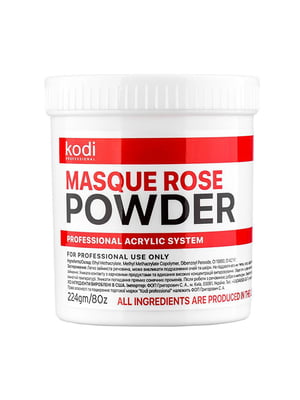 Акрилова матуюча пудра Masque Rose Powder 224 г Рожевий  | 7109744