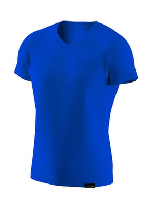 Футболка  Basic V-neck 2XL Електрик | 7114810