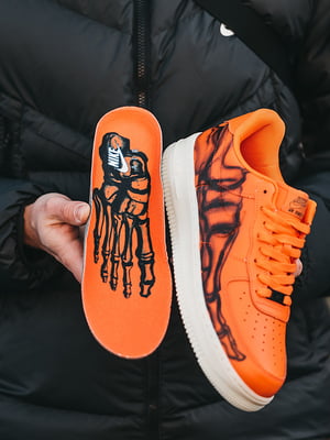 Кросівки Air Force 1 Skeleton Orange MRV-11437 | 7117741