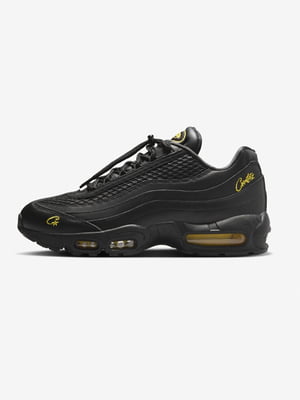 Кросівки Corteiz Air Max 95 Corteiz Black/Tour Yellow  | 7118884