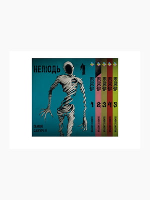 Комплект манги Bee's Print "Нелюд Ajin: Demi-Human" Том з 1 по 5 BP DHSET 02 | 7133303