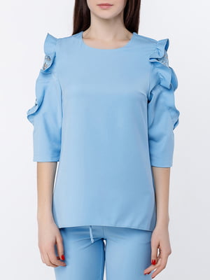 Блуза блакитна | 5920335