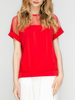 Блуза червона | 5920628