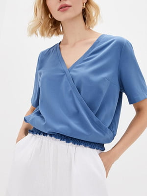 Блуза блакитна | 5920830