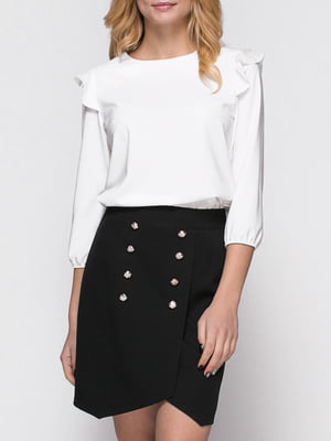 Комплект: блуза и прямая юбка | 5920533