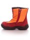 Ботинки красно-оранжевые на молнии | 34853 | фото 3