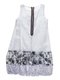 Сукня біла з квітковим принтом | 958865 | фото 2