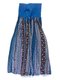 Сукня синя в комбінований принт з декором | 1039108 | фото 2