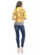 Жакет жовтий в квітковий принт | 1045764 | фото 2