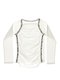 Блуза белая с контрастной отделкой | 1364649