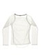 Блуза белая с контрастной отделкой | 1364649 | фото 2