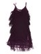 Сукня фіолетова з бахромою | 1523929 | фото 2