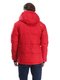 Куртка красная пуховая с капюшоном | 1545376 | фото 2