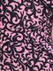 Сукня рожево-чорна у візерунок | 1593202 | фото 3