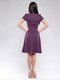 Платье фиолетовое в цветочный рисунок | 1604450 | фото 2