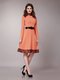 Платье светло-оранжевое | 1579253