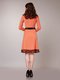 Платье светло-оранжевое | 1579253 | фото 2