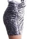 Юбка серебристо-черного цвета с анималистическим принтом | 1696093 | фото 4