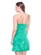 Платье-бюстье зеленое | 983025 | фото 2
