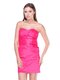 Платье-бюстье розовое | 983014