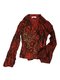 Блуза бордовая с рисунком | 1878973