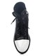 Ботинки черные с контрастным носком | 1885091 | фото 5