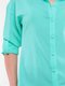 Блуза ментолового цвета | 1959010 | фото 3