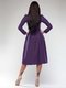 Платье А-силуэта темно-фиолетовое | 1970871 | фото 2