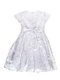 Платье белое с цветочным принтом | 3342803 | фото 2