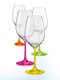 Набір келихів для вина Neon (4х350 мл) | 2008746