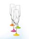 Набір келихів для шампанського Neon (4х190 мл) | 2008747 | фото 2