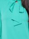 Блуза ментолового цвета | 2024250 | фото 3
