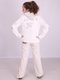 Жакет бело-серый с принтом | 2091530 | фото 3