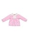 Блуза розовая в горох | 2098079