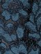 Юбка синяя кружевная в цветочный принт | 2377659 | фото 5