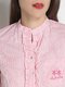Блуза розовая в полоску | 2377951 | фото 3