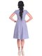 Платье цвета фиолетовой дымки | 2404299 | фото 2