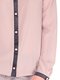 Блуза цвета мокко с контрастной отделкой | 2491705 | фото 3