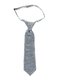 Краватка триколірна в принт | 2496071