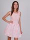 Сукня рожева з принтом | 2521406 | фото 2