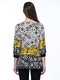 Блуза триколірна в квітковий принт | 2539939 | фото 2
