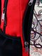 Рюкзак красный с принтом | 2551897 | фото 4