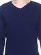 Пуловер темно-синій | 2708186 | фото 3