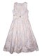 Сукня біло-золотистого кольору в квітковий принт | 2732997 | фото 2