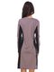 Сукня сіро-коричнева з вишивкою | 3023112 | фото 2