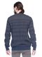 Пуловер сіро-синій в смужку | 1353609 | фото 2