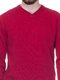 Пуловер бордовый | 1353698 | фото 3