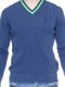 Пуловер синий | 2942718 | фото 3