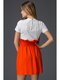 Сукня біло-помаранчева | 2948593 | фото 4