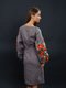 Сукня сіра з вишивкою | 2875062 | фото 3